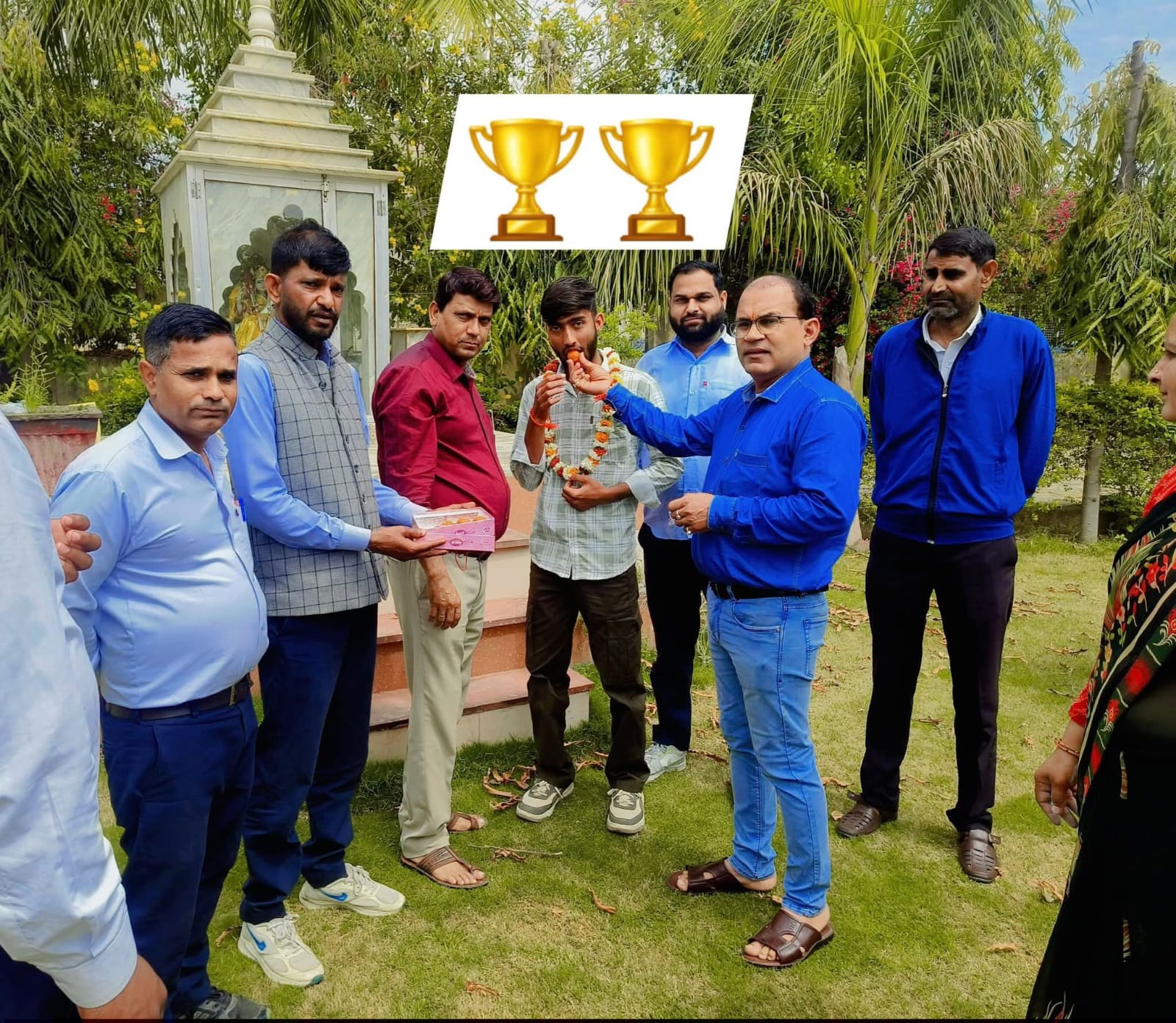 खिलाडी शेरसिंह मीणा का राजस्थान नेटबाॅल में चयन